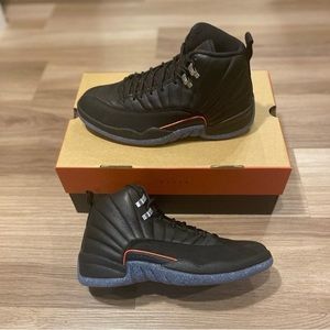 Air Jordan 12 Retro Utility Black Crimson new with box